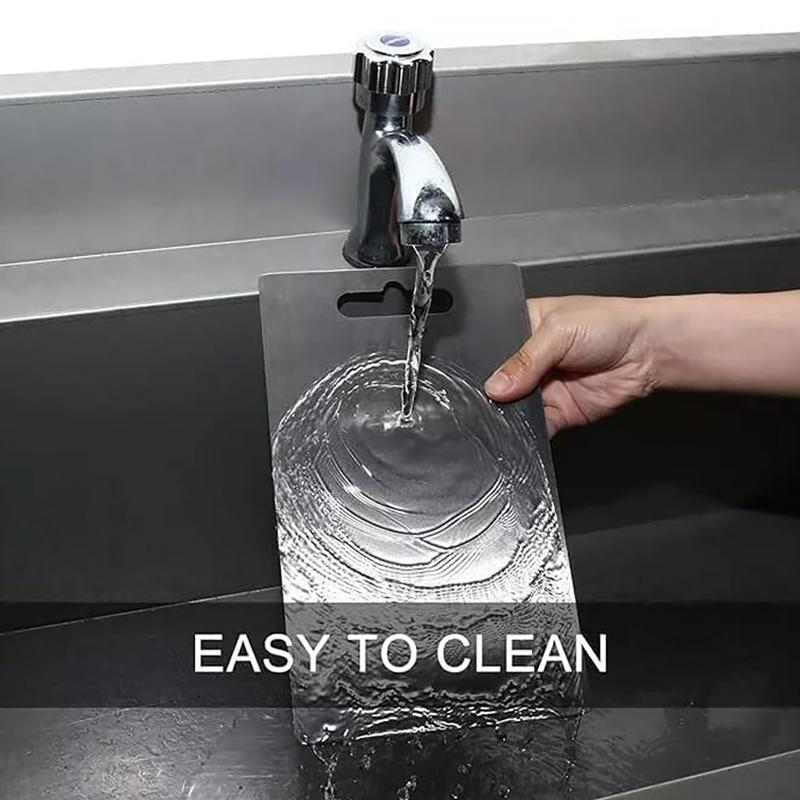 Double-Sided Titanium Cutting Board - Food Grade & Portable